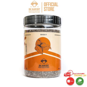 Hạt Chia Đen DK Harvest Nhập Khẩu chính ngạch - Trọng lượng 300g/500g - tác dụng bổ sung Omega-3