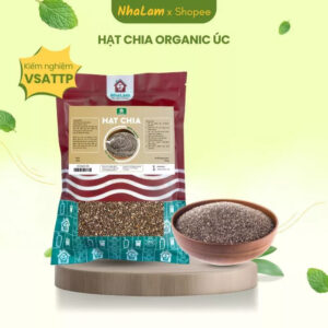 Hạt Chia Organic Healthy Chất Lượng Loại 1 NHALAM FOOD